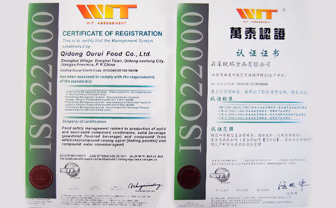 ISO2200认证